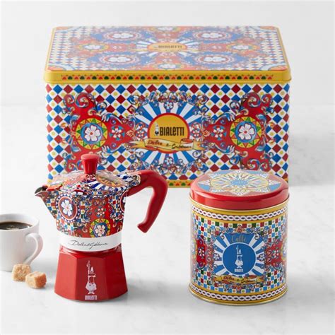 bialetti dolce gabbana|bialetti dolce gabbana coffee tin.